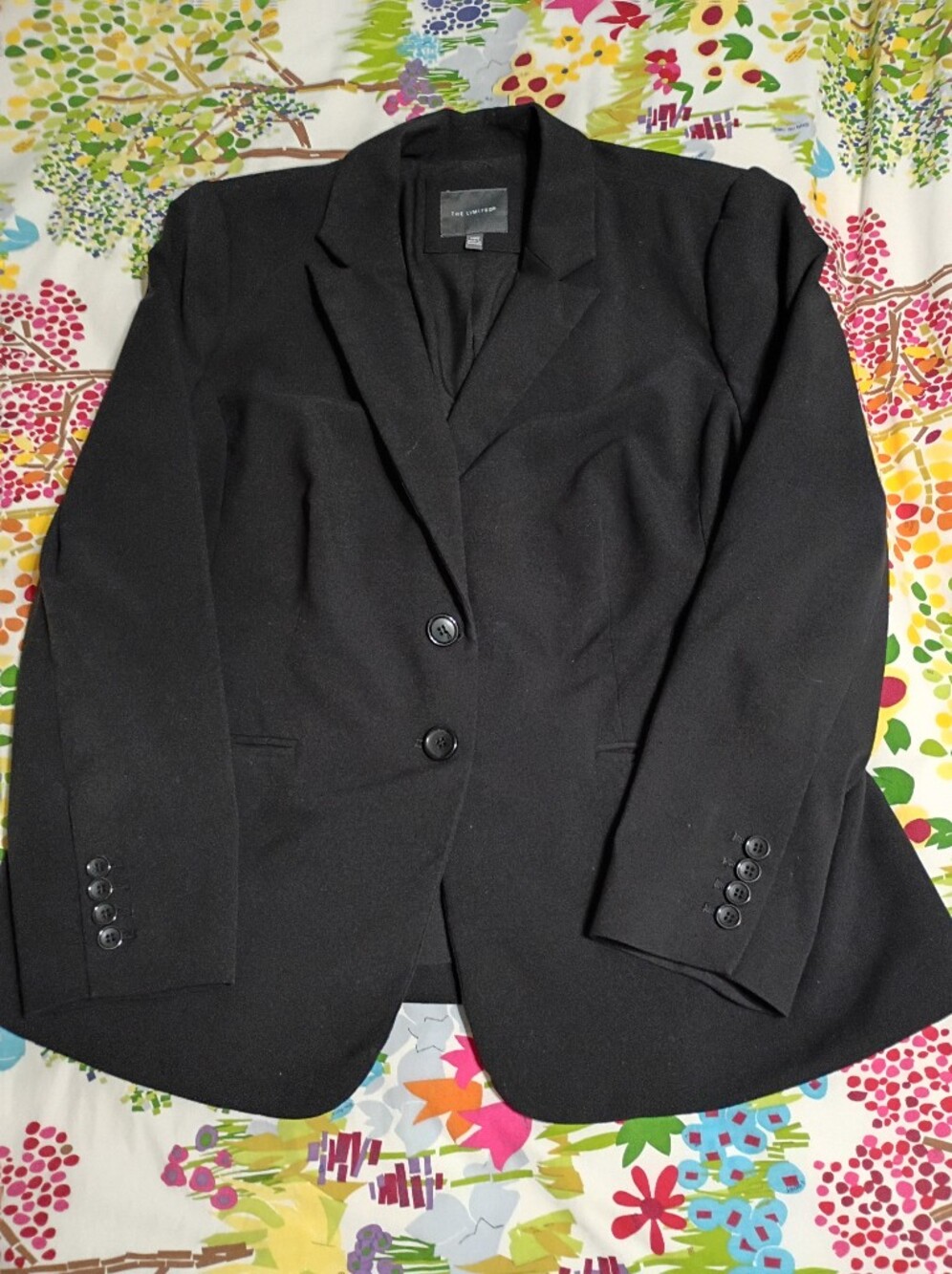 The Limited Black Blazer Size 14W